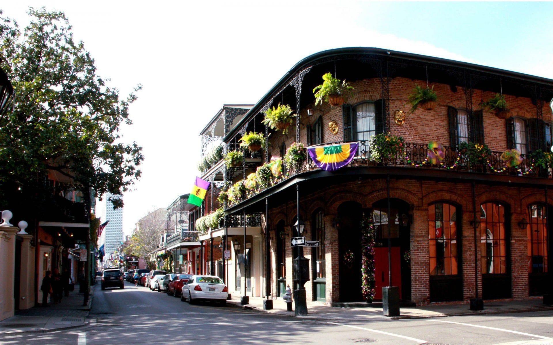 HD wallpaper new orleans united states palmtrees urban city canal st   Wallpaper Flare