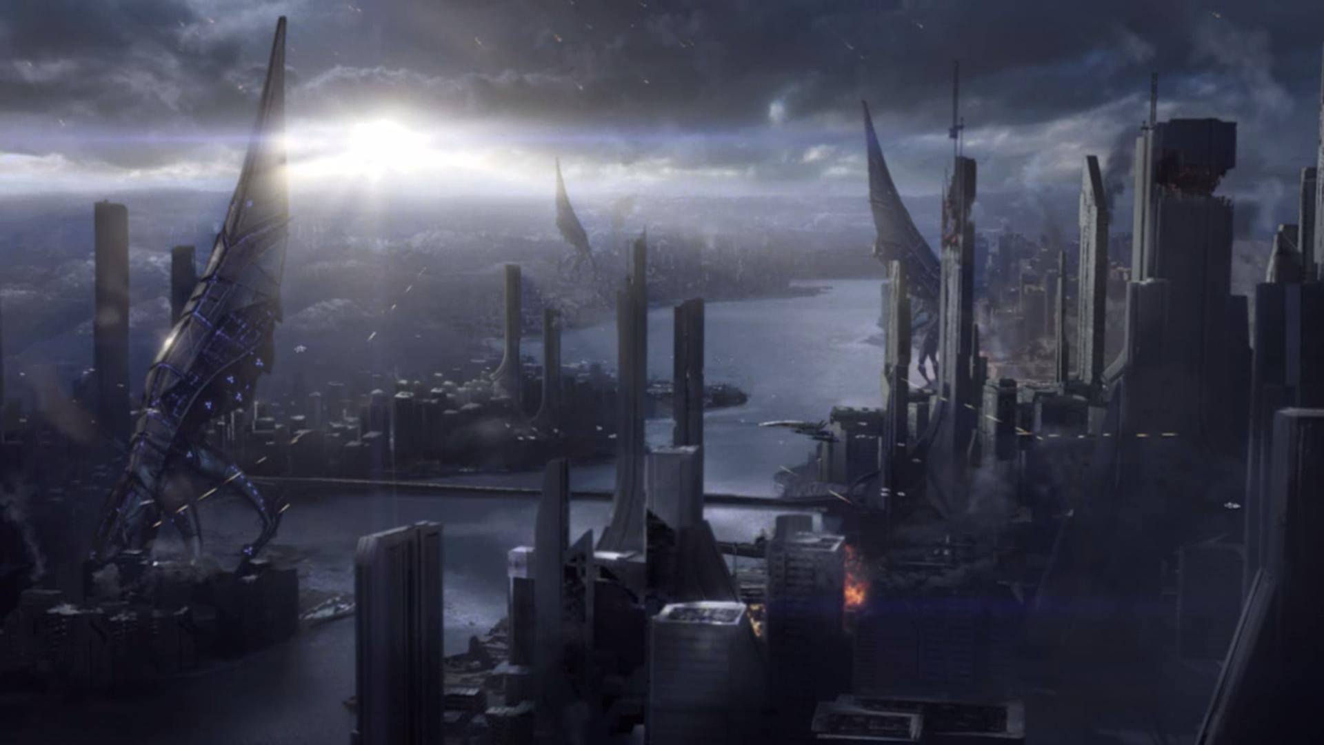 1920x1080 Mass Effect Reaper Wallpaper background picture