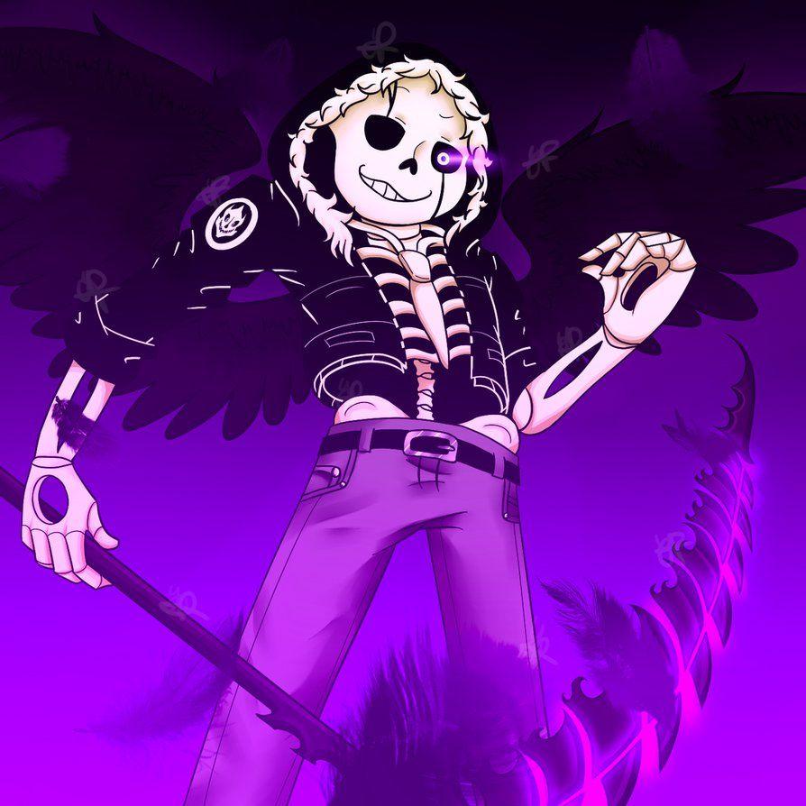 Reaper Sans' Mortal form. Reaper sans, Character art, Undertale HD