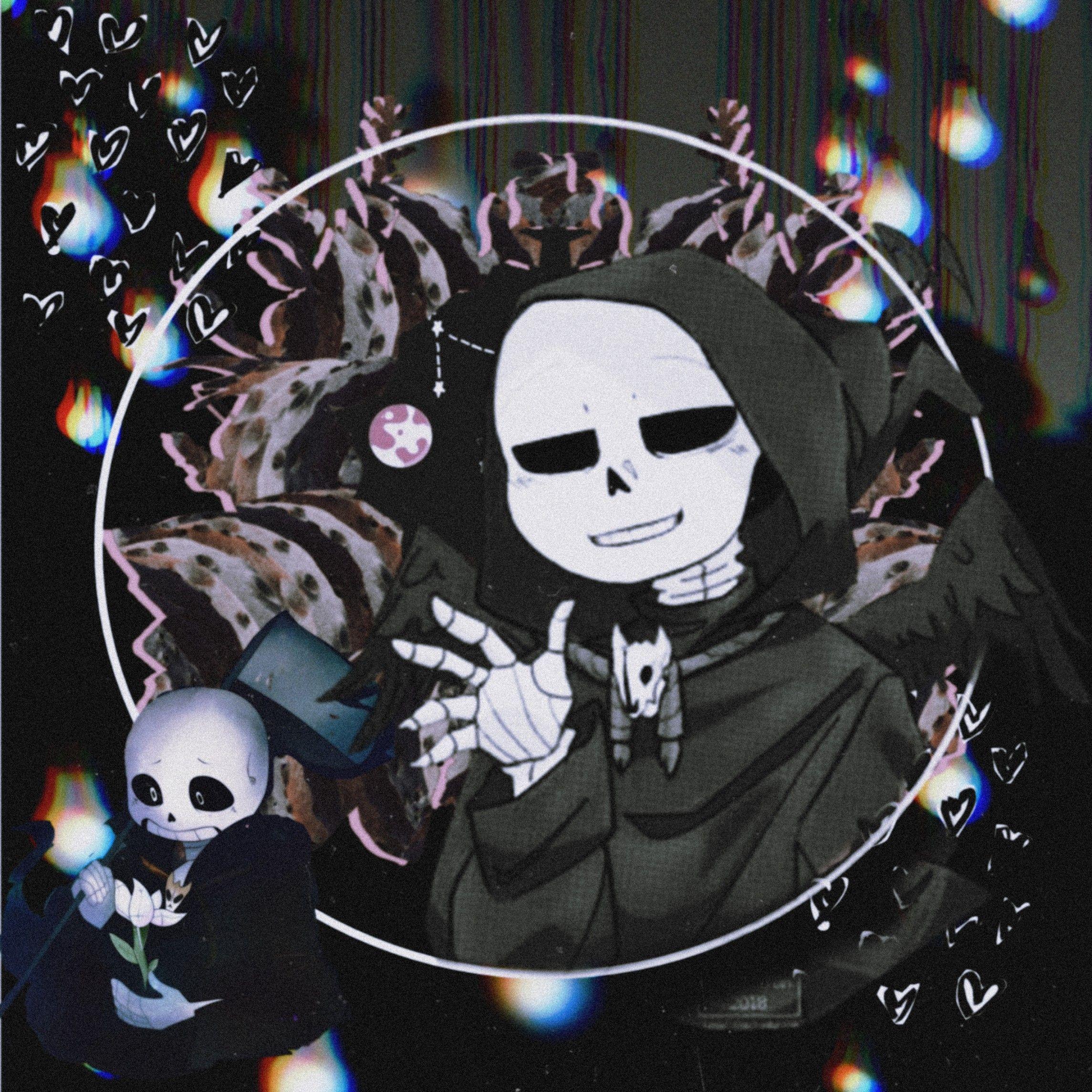 Reaper Sans wallpaper by DragonGirlRed - Download on ZEDGE™