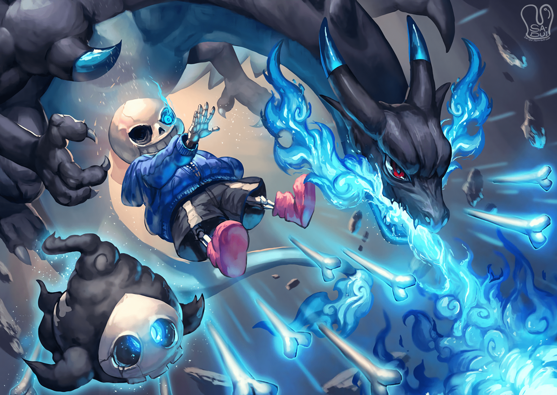 HD sans fight wallpapers