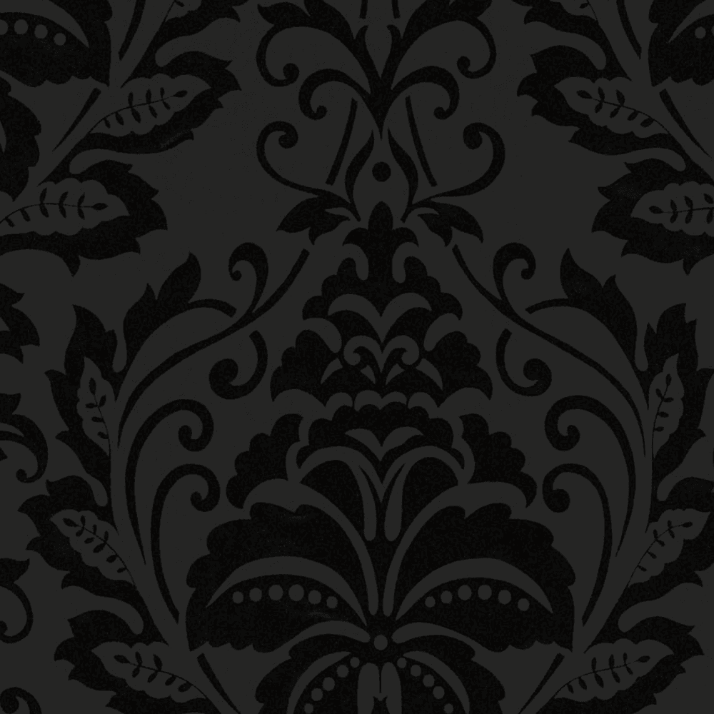 1000x1000 AS Creation Flock Floral Damask Pattern Wallpaper Metallic Embossed Motif 255426. I Want Wallpaper