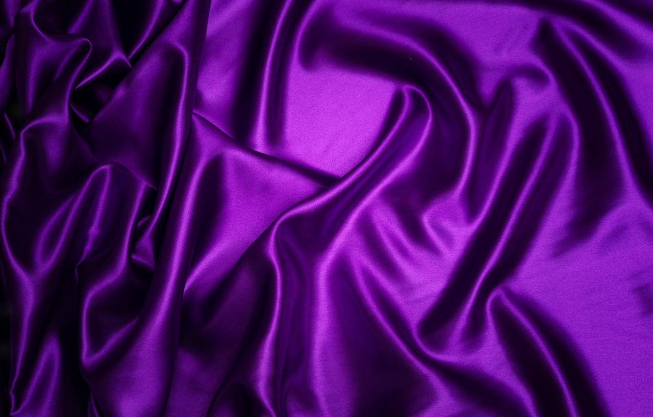 1332x850 Wallpaper purple, background, silk, fabric, purple, folds, texture, silk, purple image for desktop, section текстуры