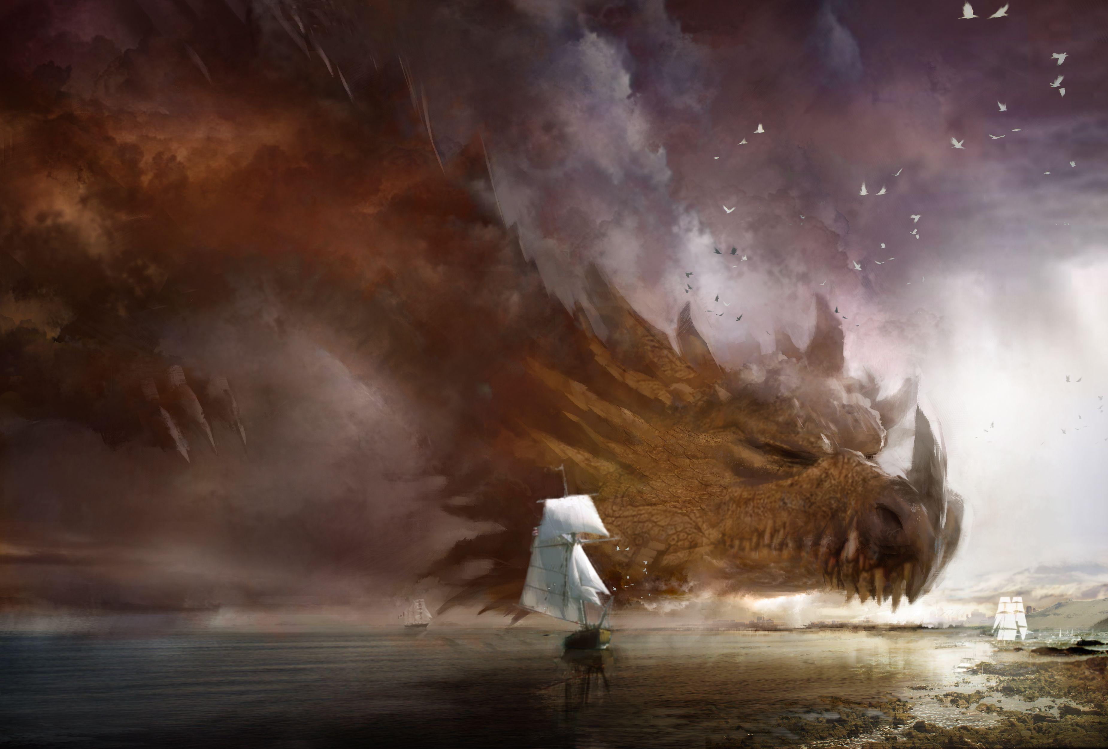 3700x2500 Huge dragon