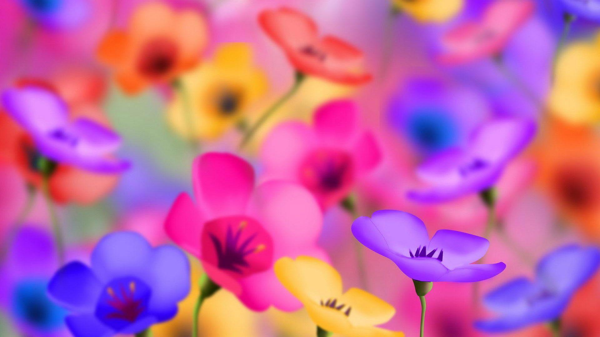 Bright Spring Flowers Desktop Wallpapers - Top Free Bright Spring Flowers Desktop  Backgrounds - WallpaperAccess