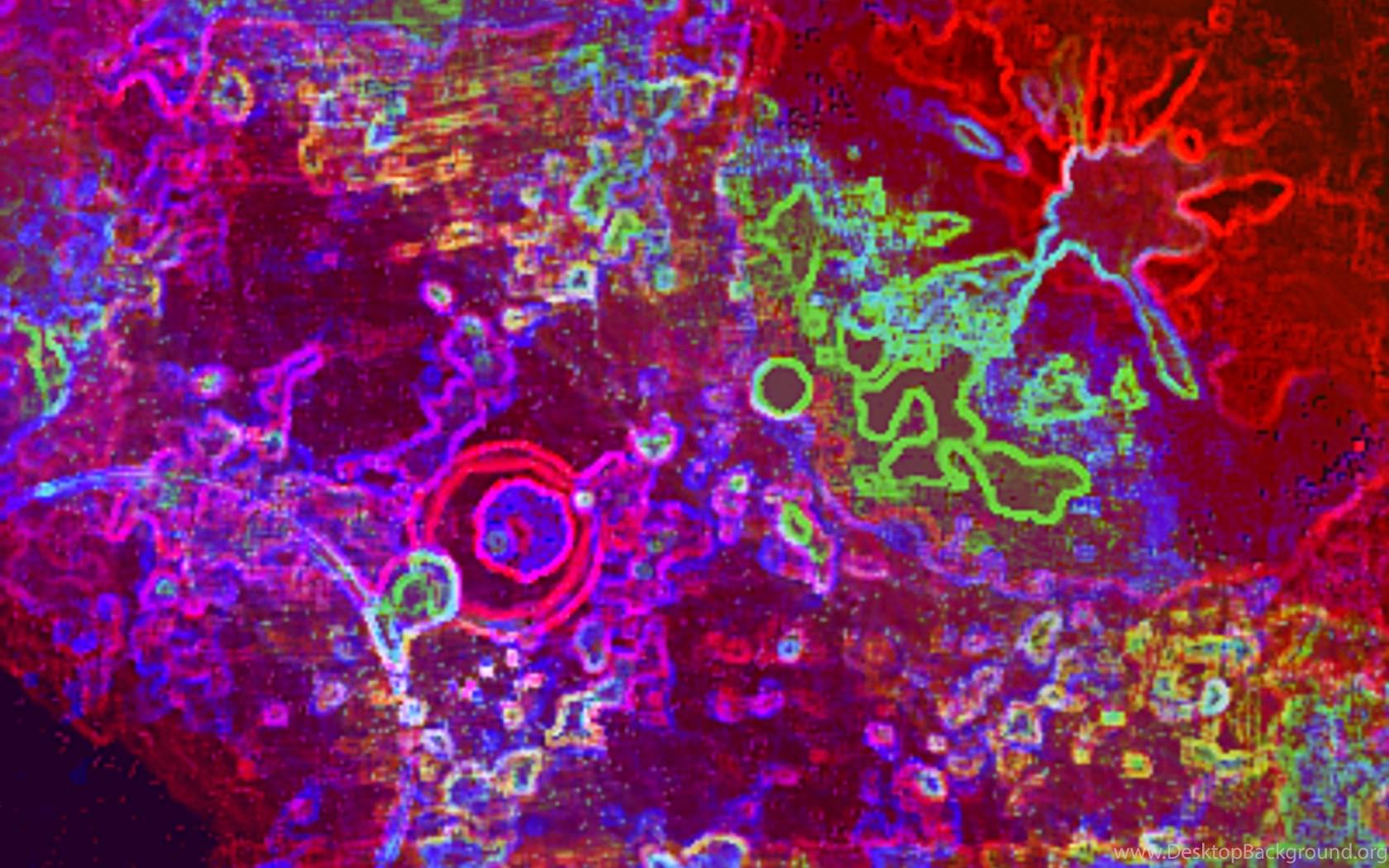 1680x1050 Neon Tie Dye Background Wallpaper : Abstract Wallpaper Timbena.com Desktop Background