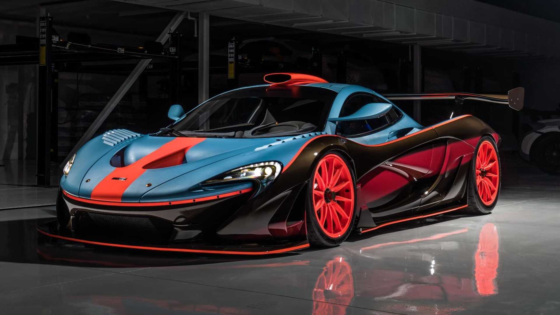 1920x1080 McLaren P1 GTR Gets Gorgeous F1 Inspired Gulf Livery From Lanzante