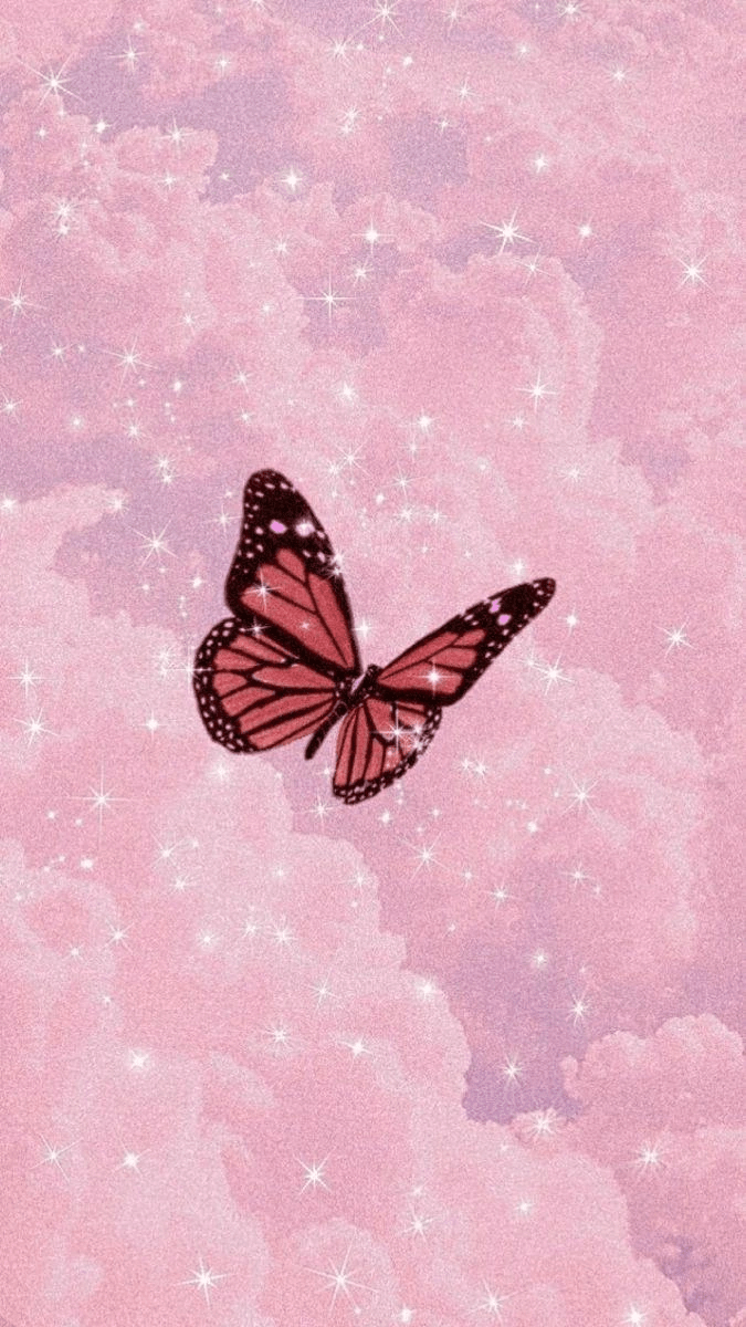 675x1200 imgur.com. Butterfly wallpaper iphone, Pink wallpaper background, Butterfly wallpaper