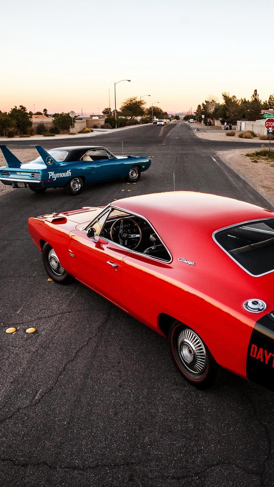 938x1668 Dodge Charger Daytona iPhone Wallpaper