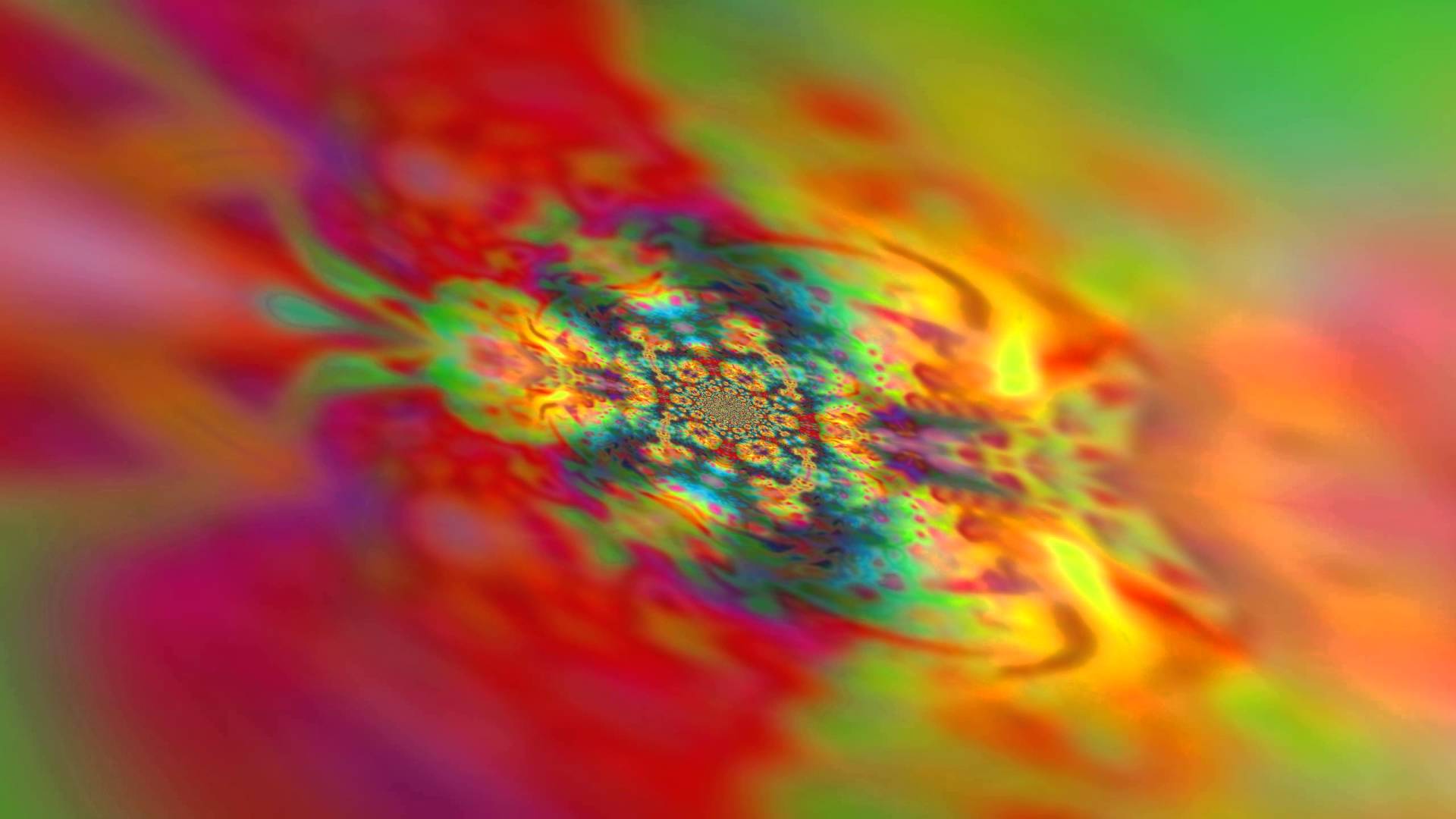 1920x1080 Rainbow Tie Dye Wallpaper