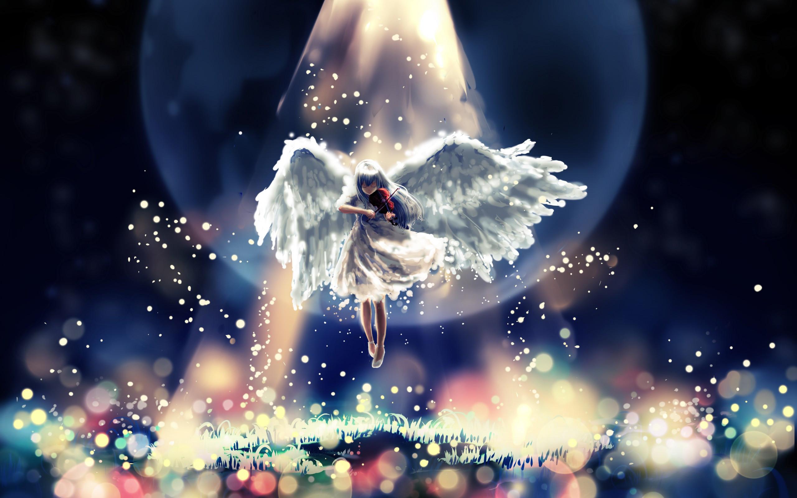 2560x1600 Angel with a Shotgun