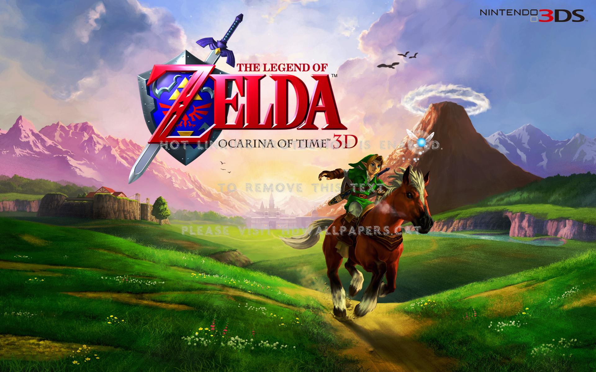1920x1200 the legend of zelda: ocarina time 3D link