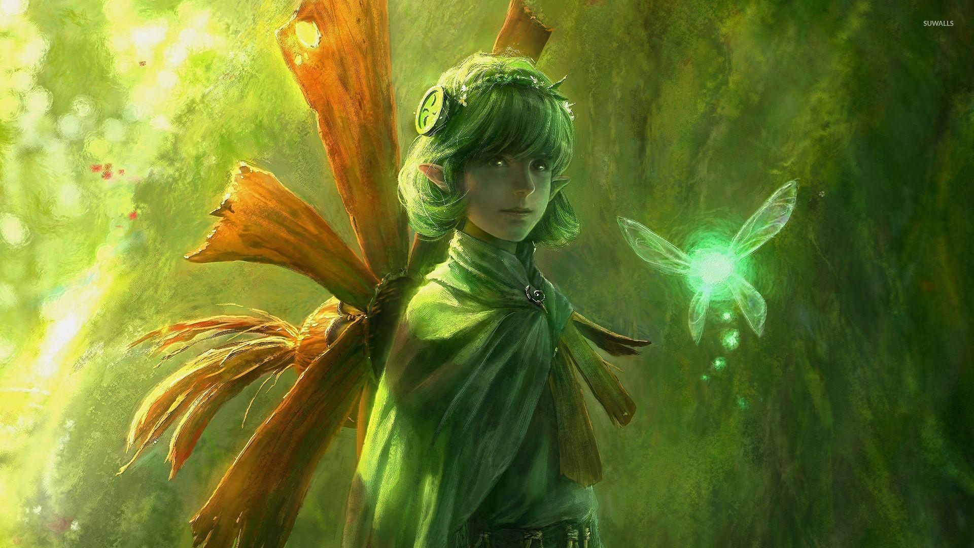 1920x1080 Saria Legend of Zelda Ocarina of Time wallpaper wallpaper