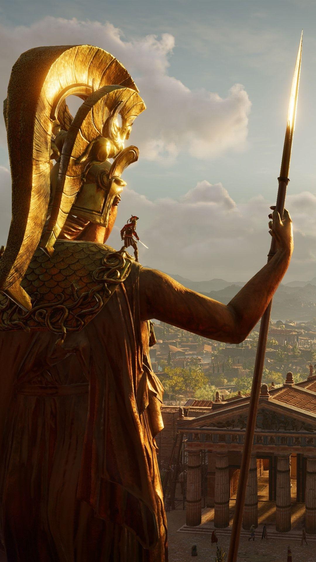 1080x1920 Greek God iPhone Wallpaper