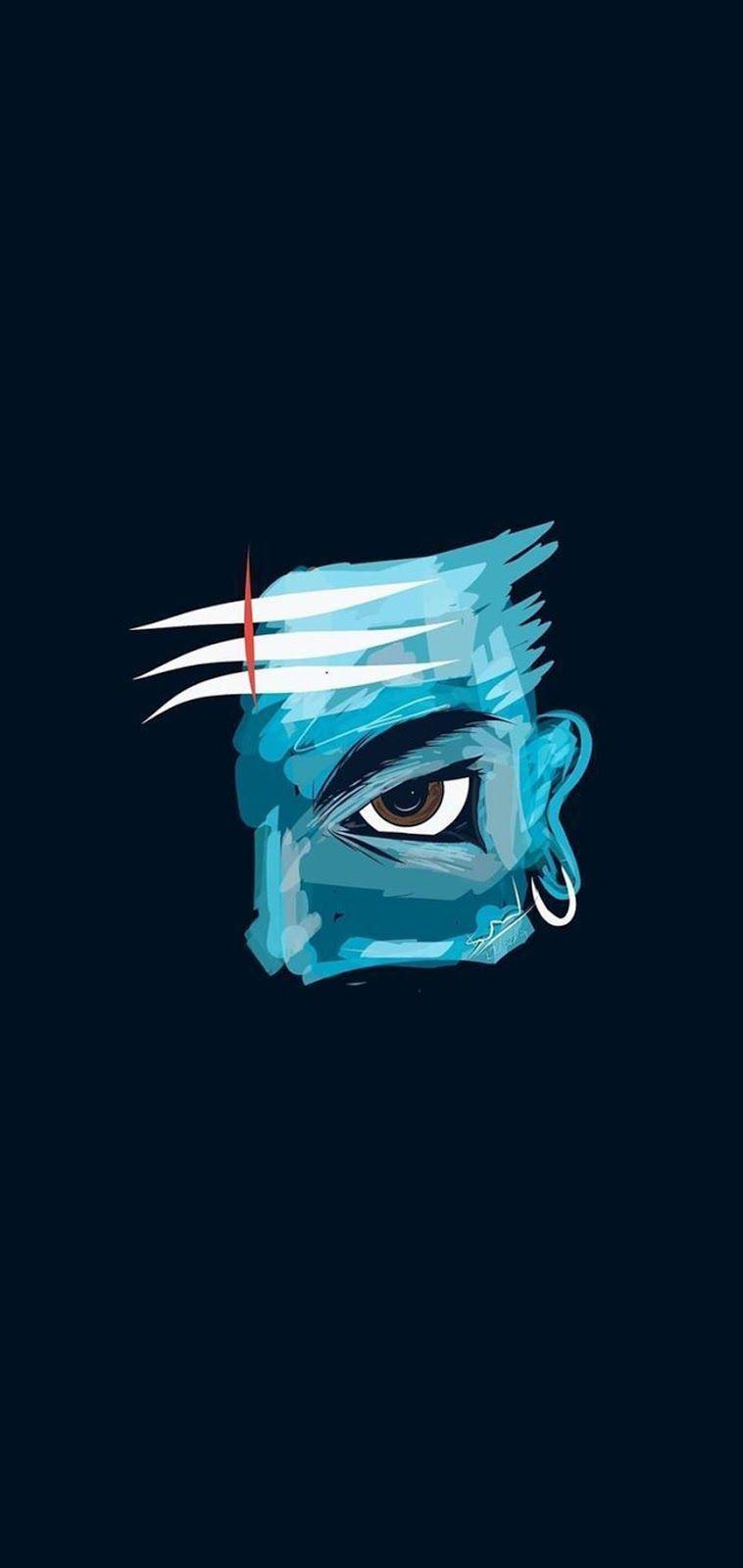 758x1600 Amoled Hanuman Wallpaper