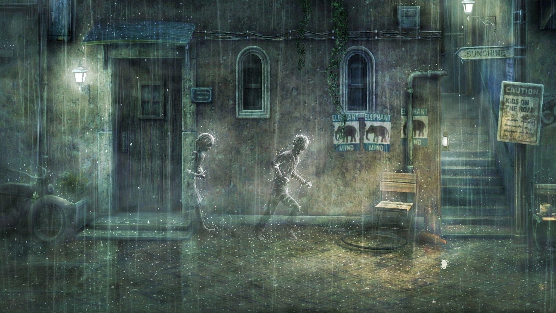 Что такое игра дождь. Rain ps3. Rain игра на ps3. Rain (2013) ps3. Дождь в игре.