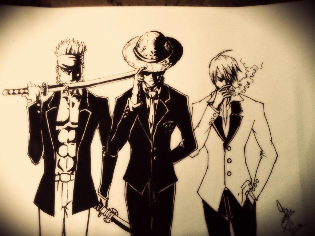 1024x768 Big Mom vs Monster Trio