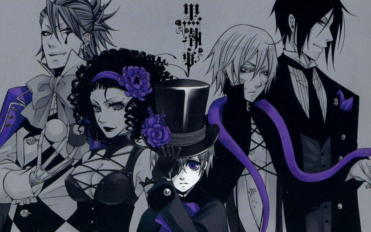 1280x800 Kuroshitsuji Wallpaper. Kuroshitsuji Black