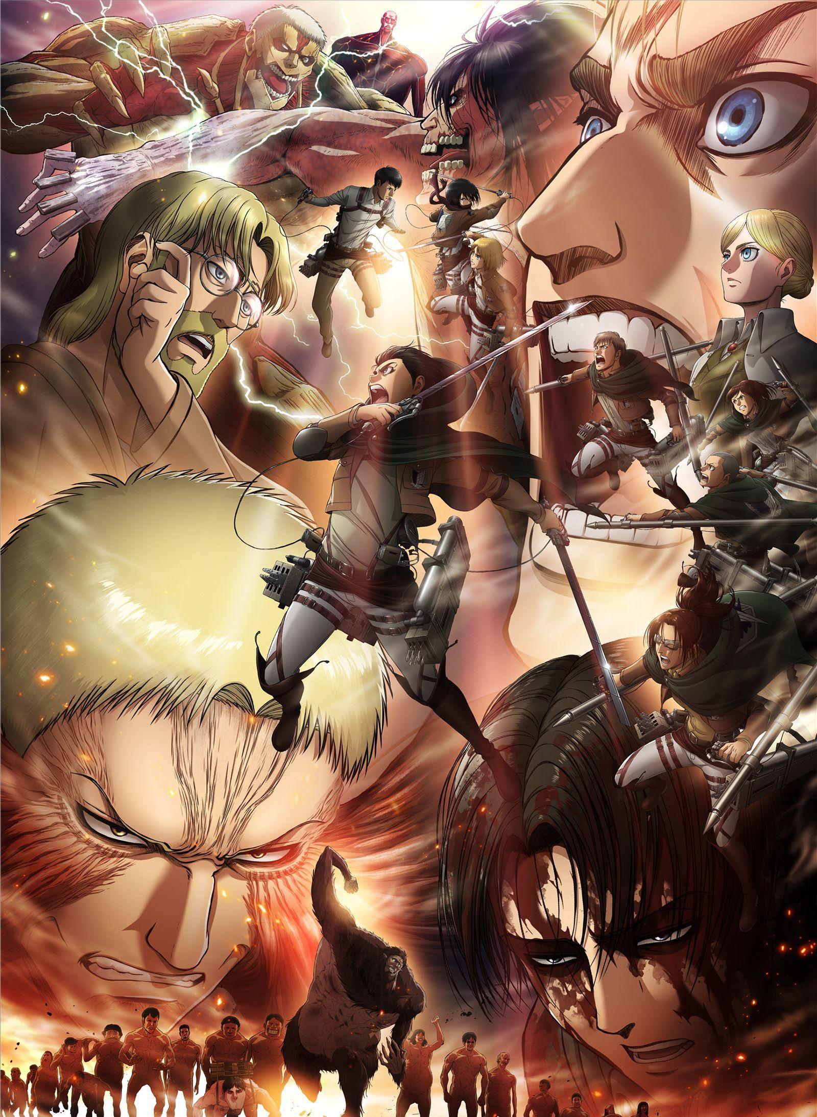 Attack On Titan Season 3 Wallpapers - Top Free Attack On Titan Season 3  Backgrounds - WallpaperAccess