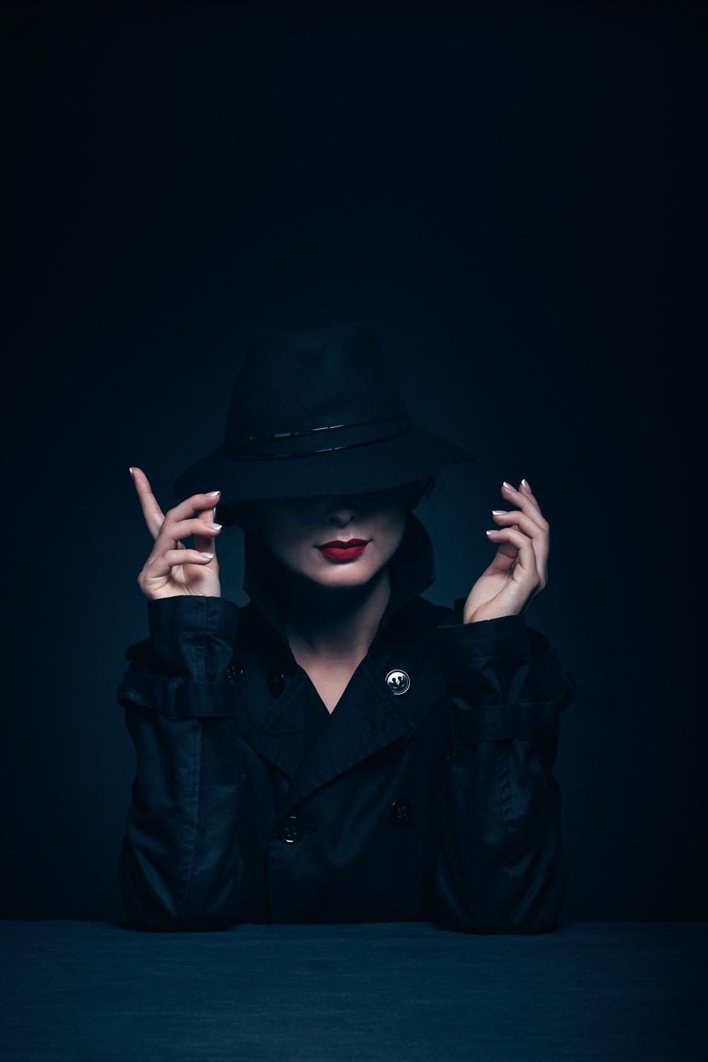 1000x1500 Black Background Girl Picture. Download Free Image