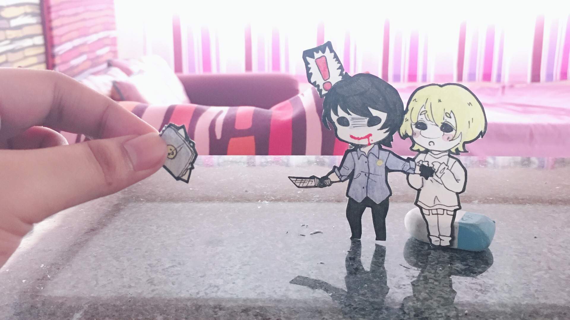 1920x1080 Bloody Painter & Judge Angels. [Creepypasta] Amino