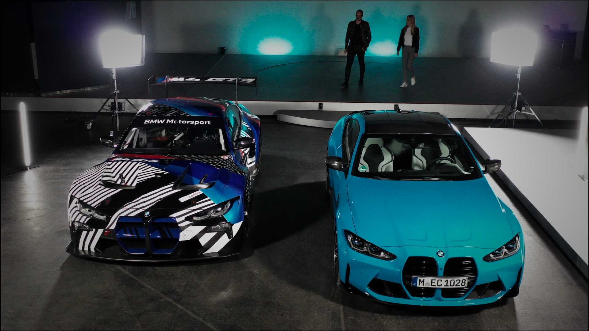 1920x1080 BMW M Design Talk: The BMW M4 meets the BMW M4 GT3