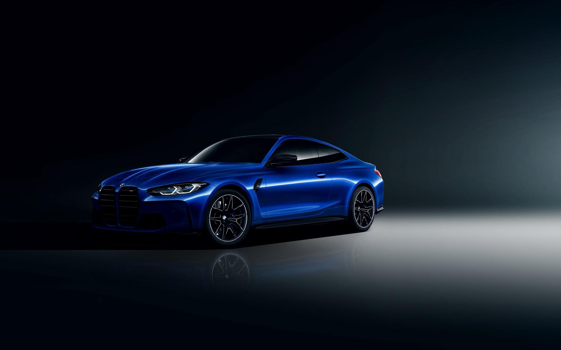 1920x1200 BMW M4 Competition featured in San Marino Blue
