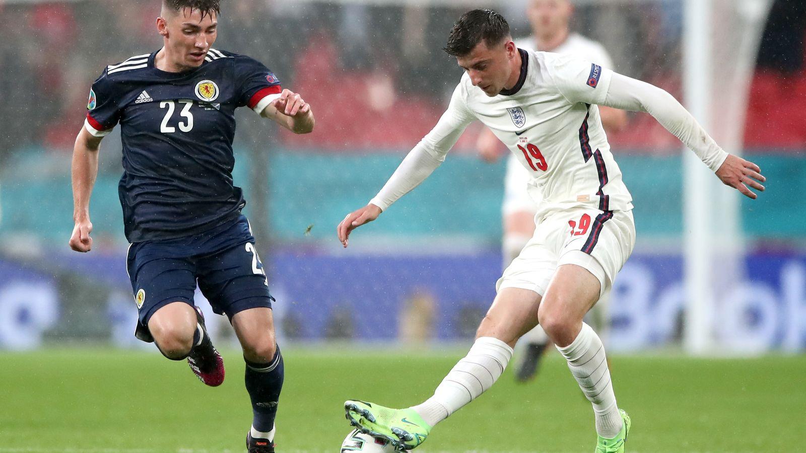 1600x900 Euro 2020: England players Ben Chilwell and Mason Mount isolating after coming into contact with Billy Gilmour who tested positive for COVID