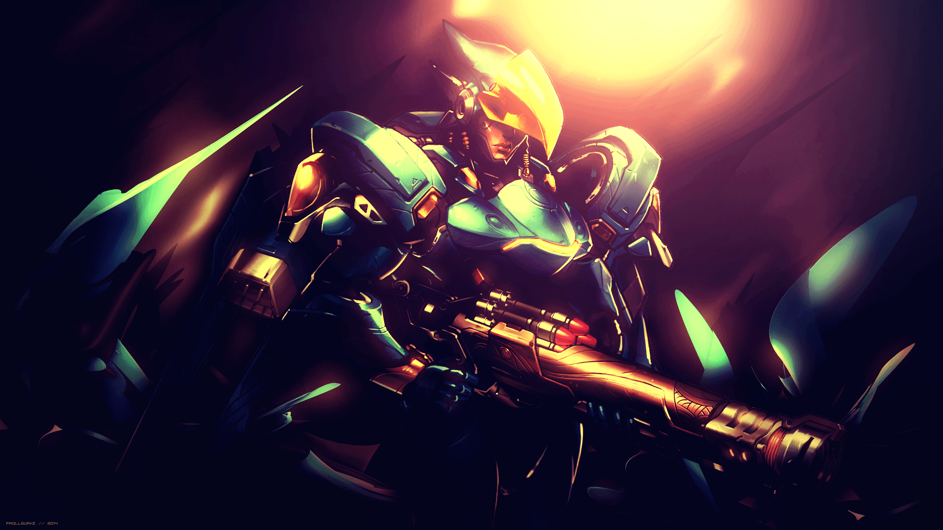 1920x1080 Pharah (Overwatch) HD Wallpaper and Background