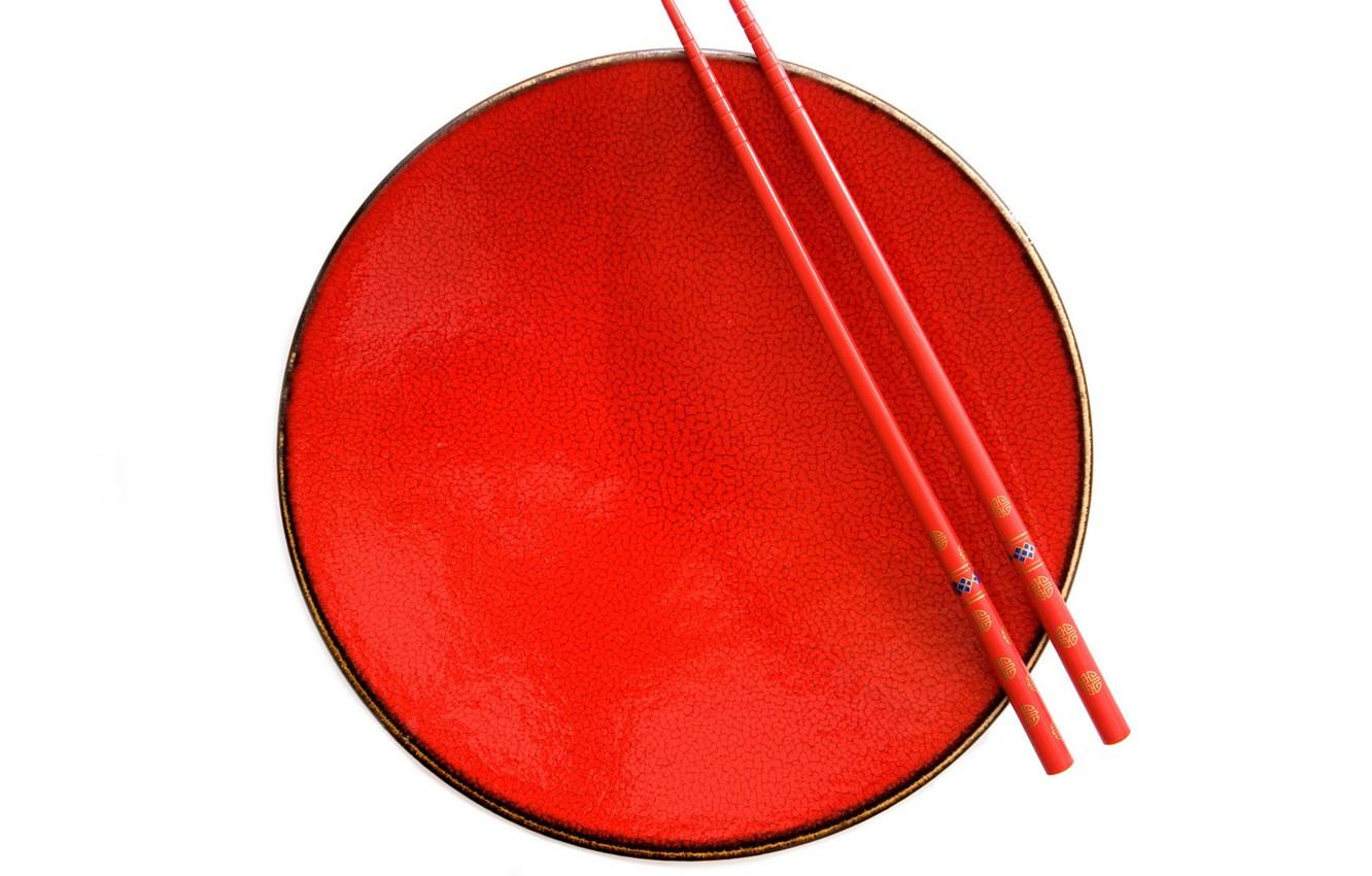 1332x850 Wallpaper red, Dishware, Chopsticks image for desktop, section текстуры