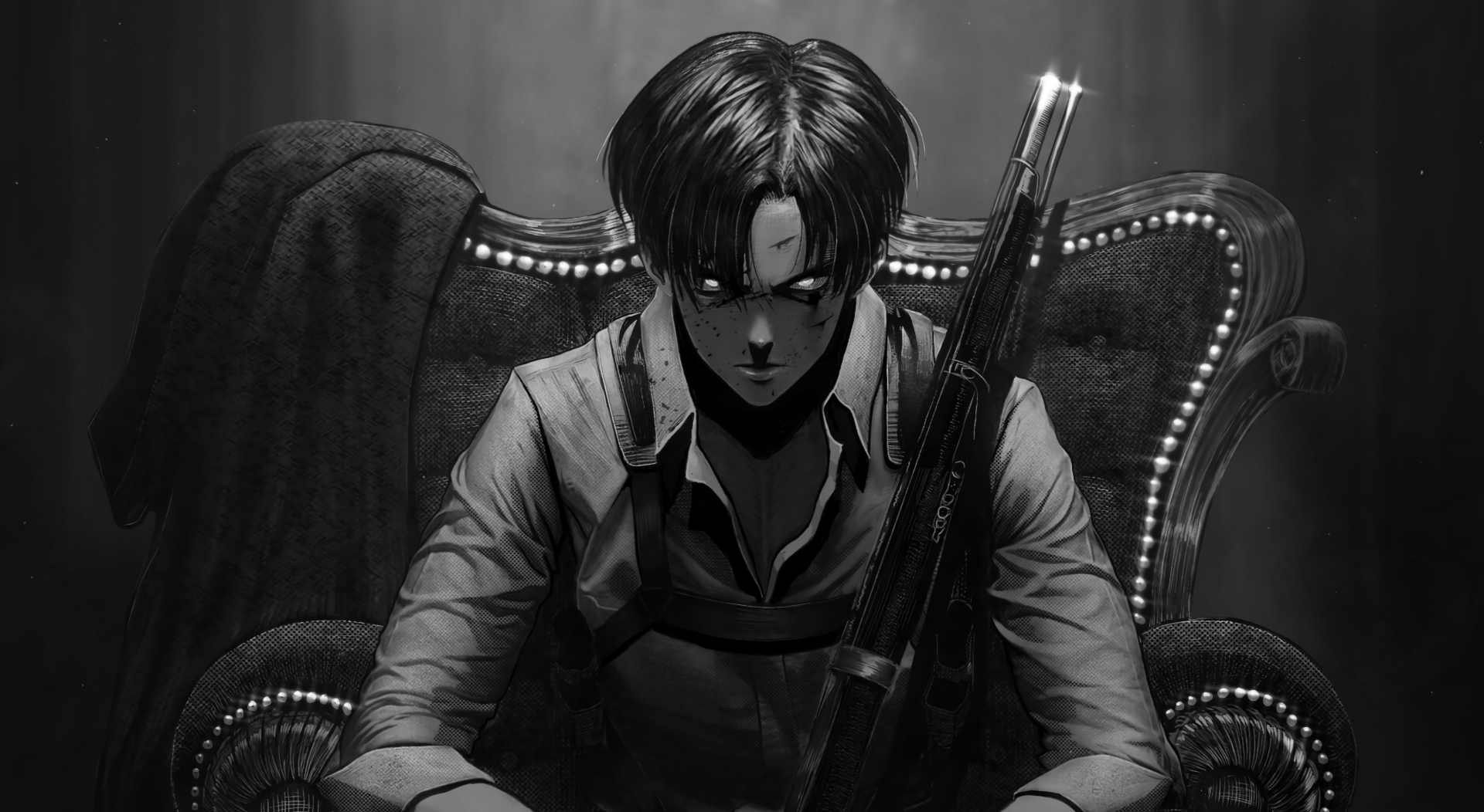 1920x1052 Attack on Titan Levi Ackerman 4k live wallpaper [DOWNLOAD FREE]