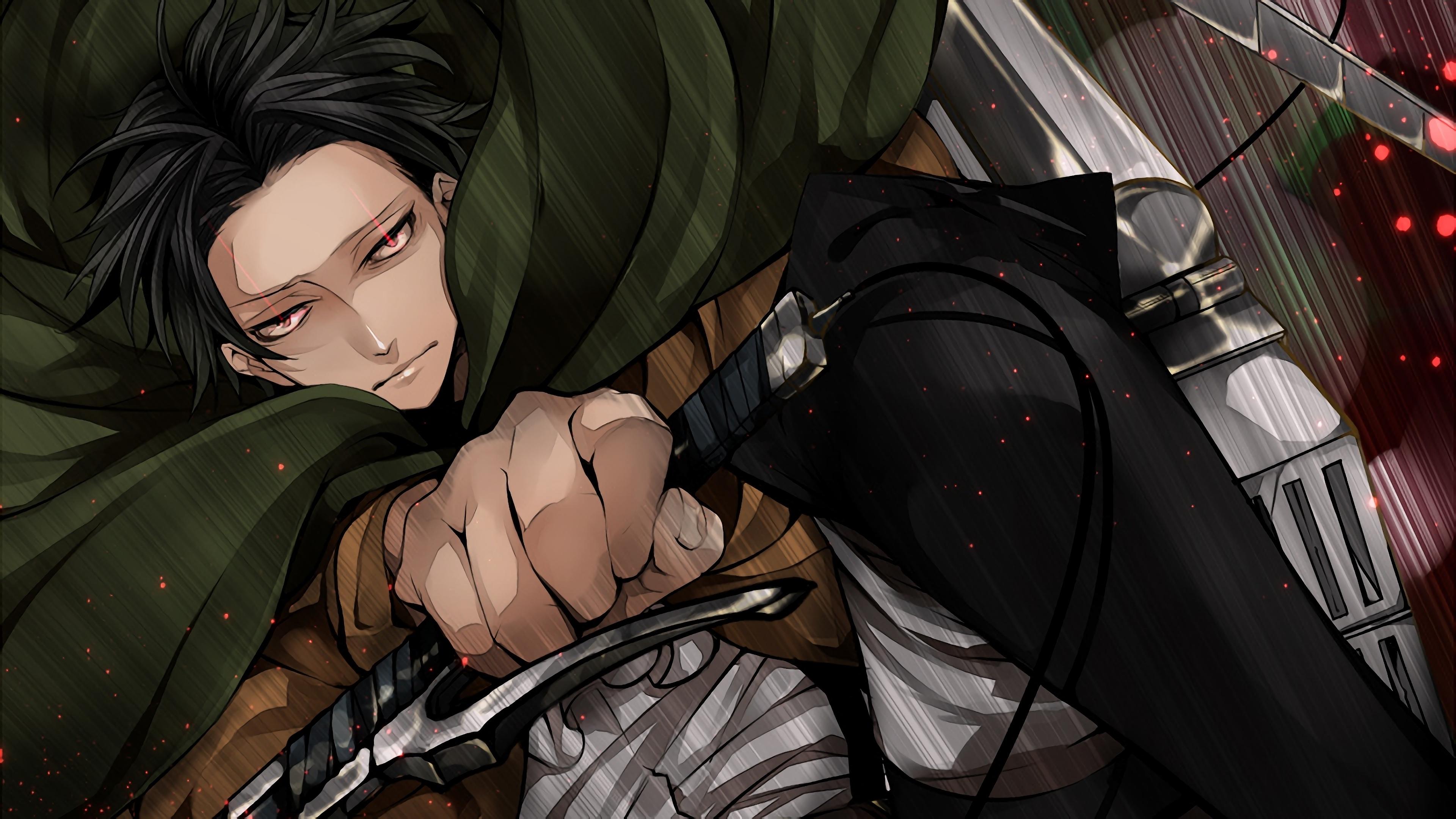 3840x2160 Levi, Attack on Titan, 4K wallpaper. Mocah HD Wallpaper
