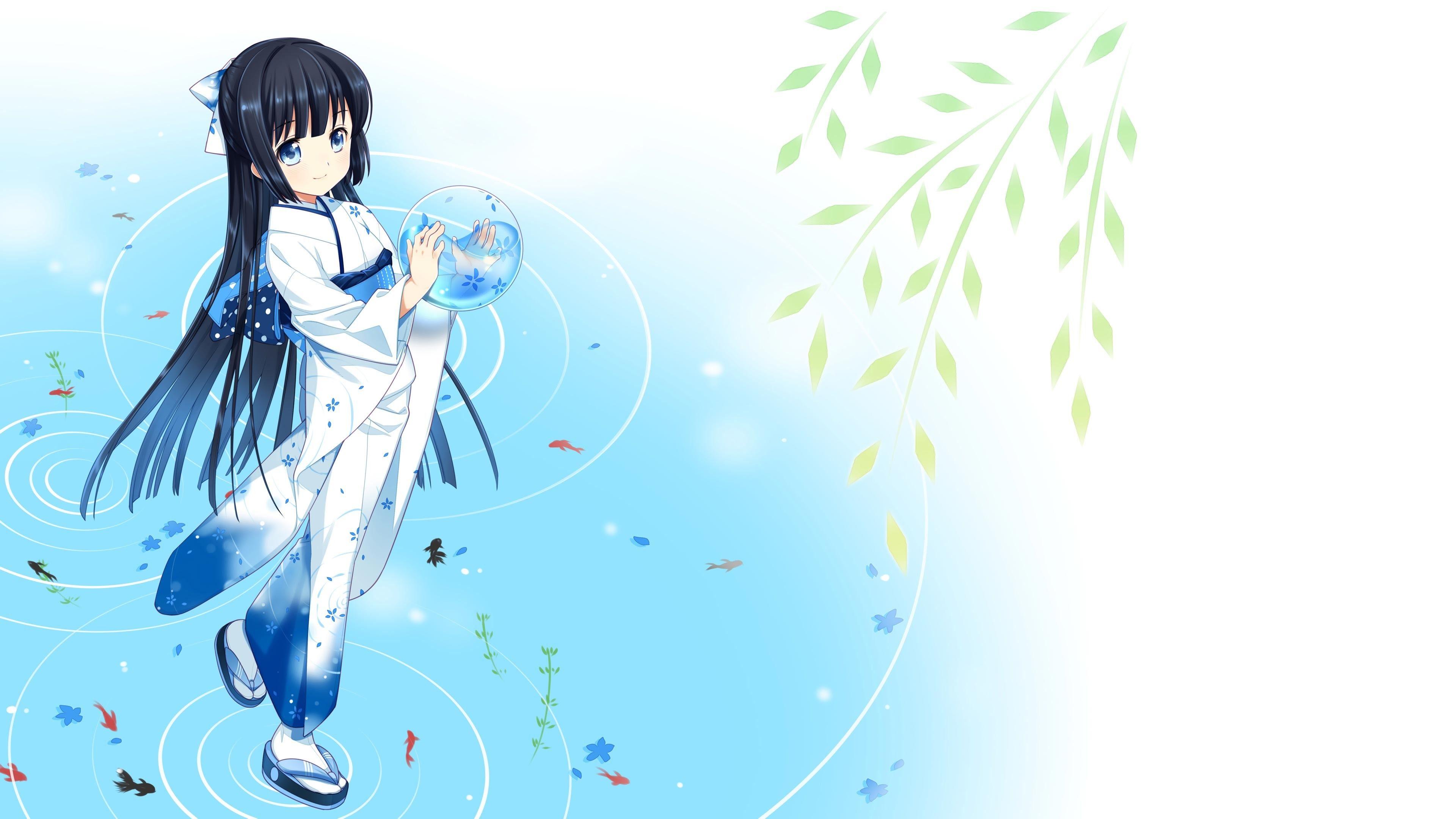 3840x2160 Cute Japanese Wallpaper