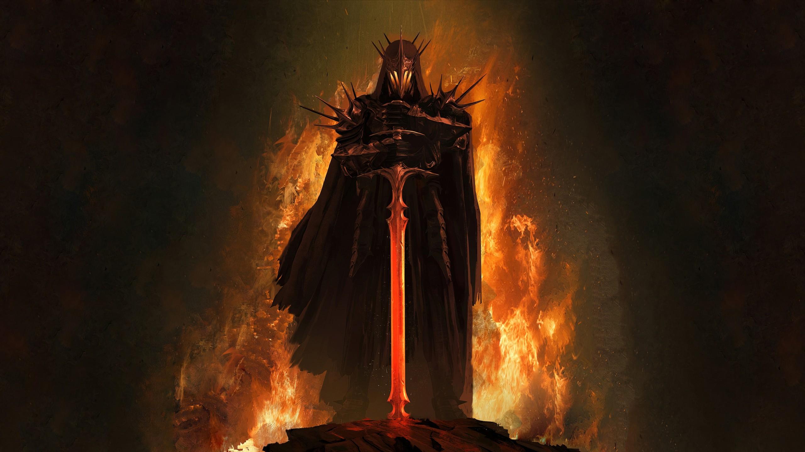 2560x1440 Witch King Of Angmar 4K HD The Lord Of The Rings Wallpaper