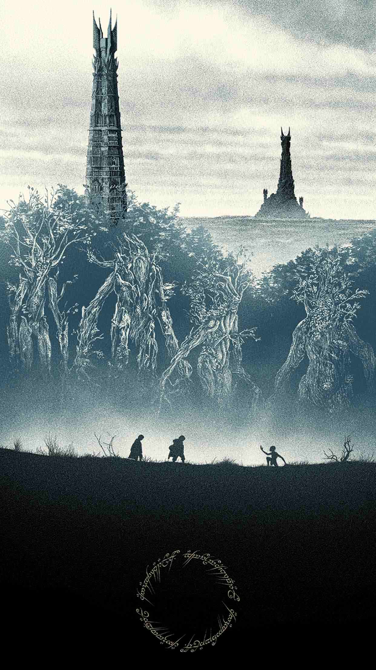 1242x2208 The Lord Of The Rings 4k Mobile Wallpaper