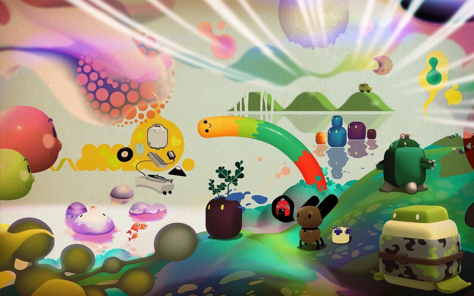 1600x1000 wallpaper: Wallpaper Windows 7 Cartoon