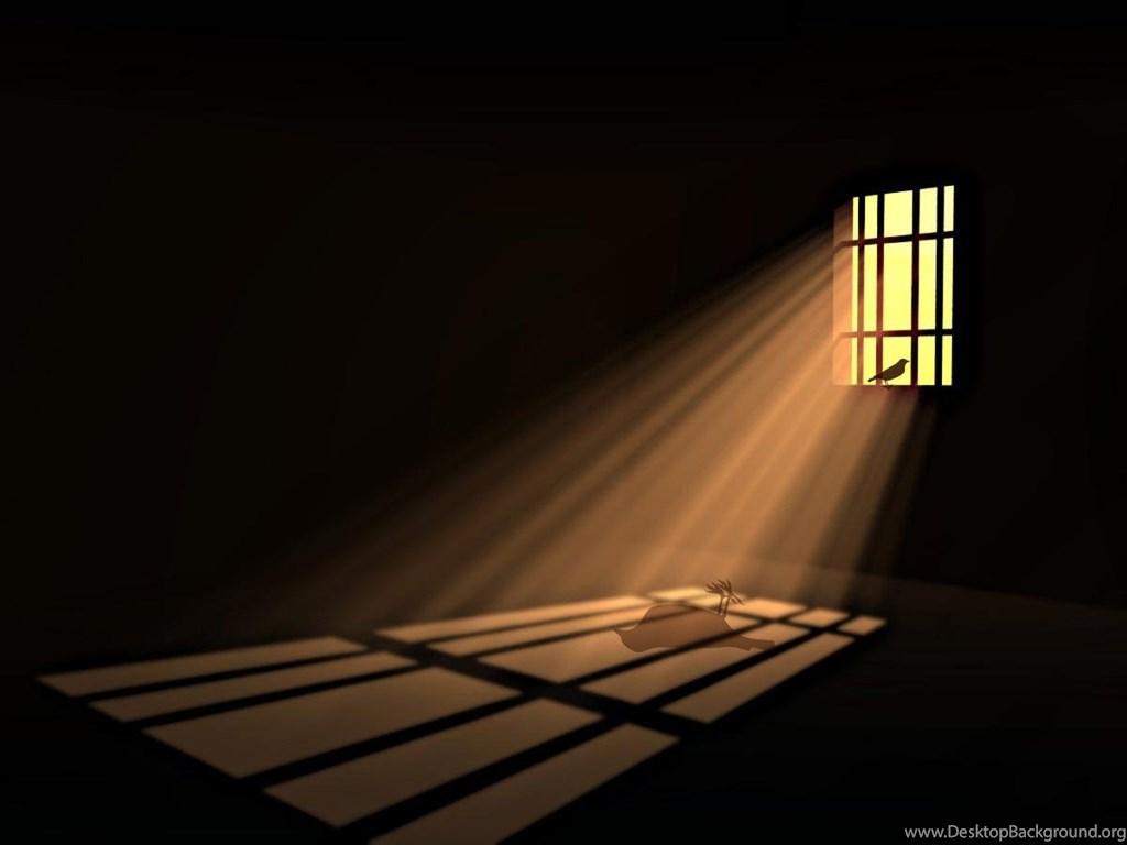 1024x768 Prison Cell Of Life Desktop Background