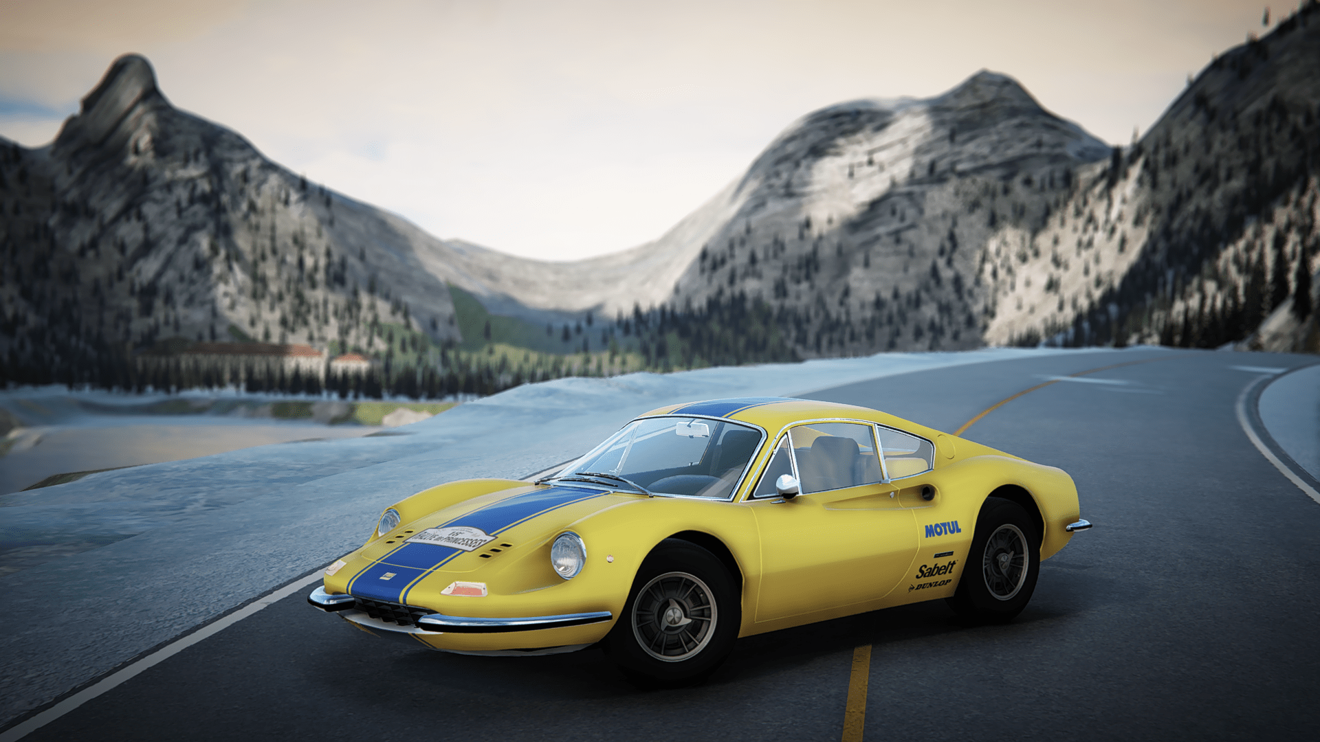 1920x1080 Ferrari Dino 246 GT [Add On. LODs. Template]