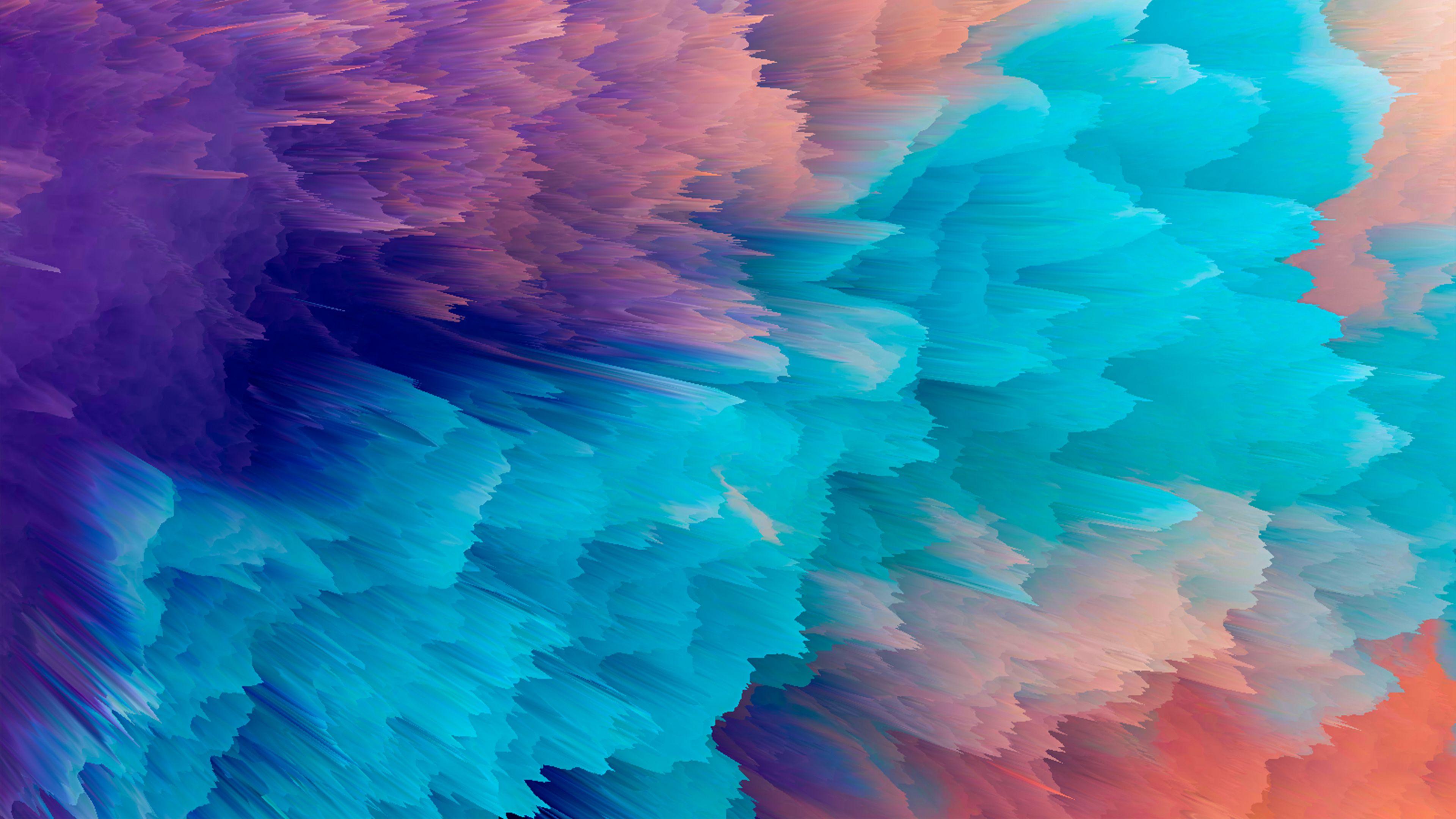 3840x2160 Colorful Clouds Abstract HD Wallpaper