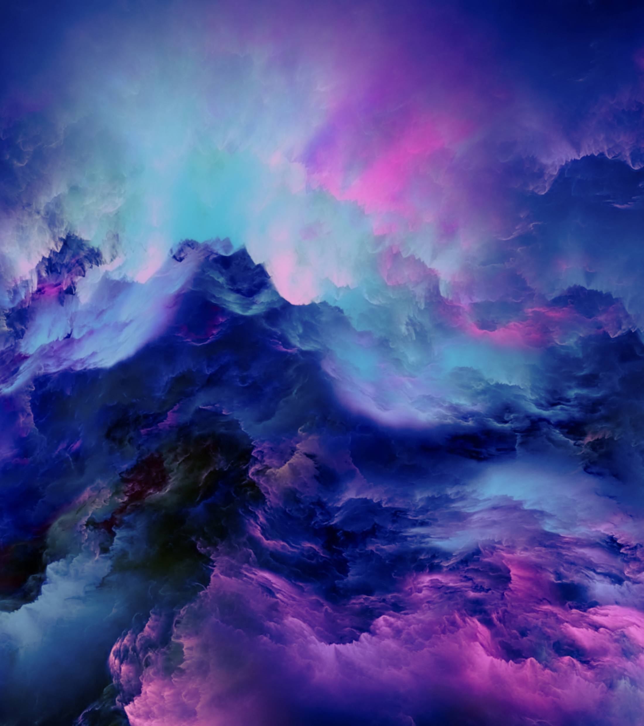2200x2480 Colorful Clouds Abstract 4K 2200x2480 Resolution Wallpaper, HD Artist 4K Wallpaper, Image, Photo and Background