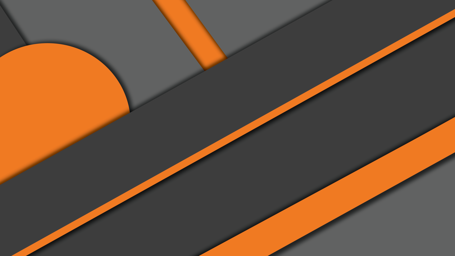 1920x1080 Orange And Gray Wallpaper