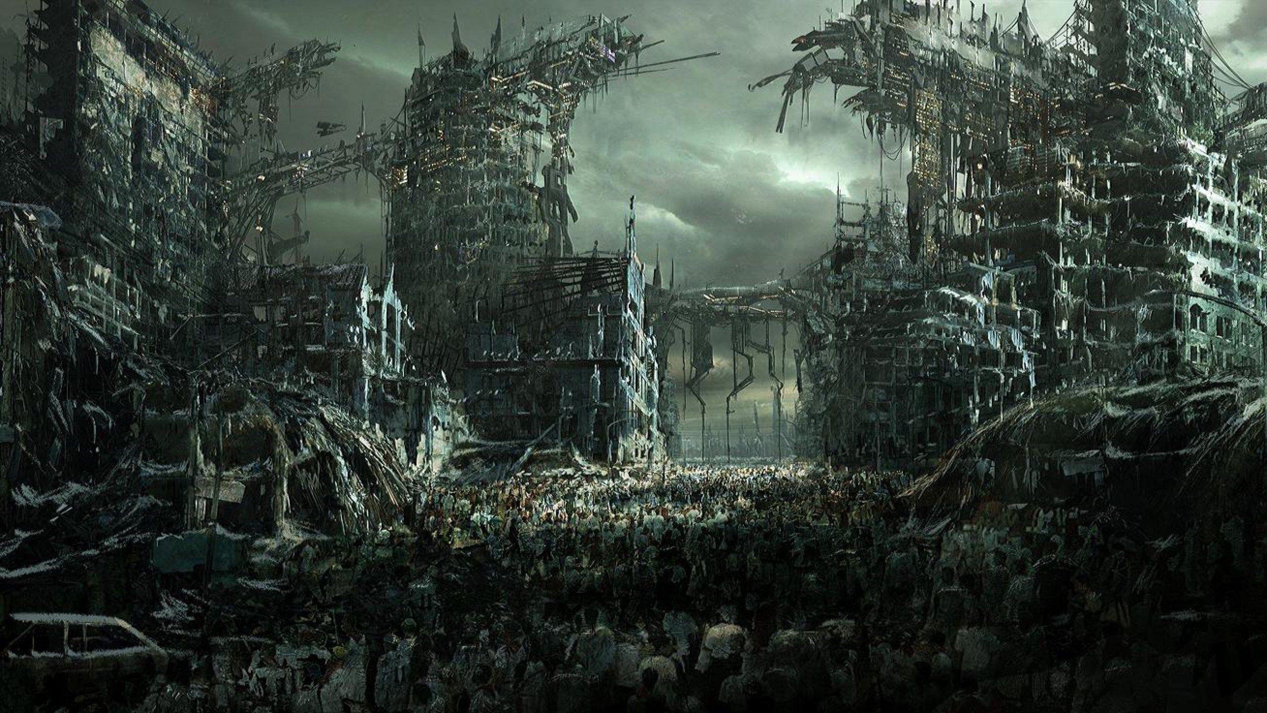 zombie apocalypse background