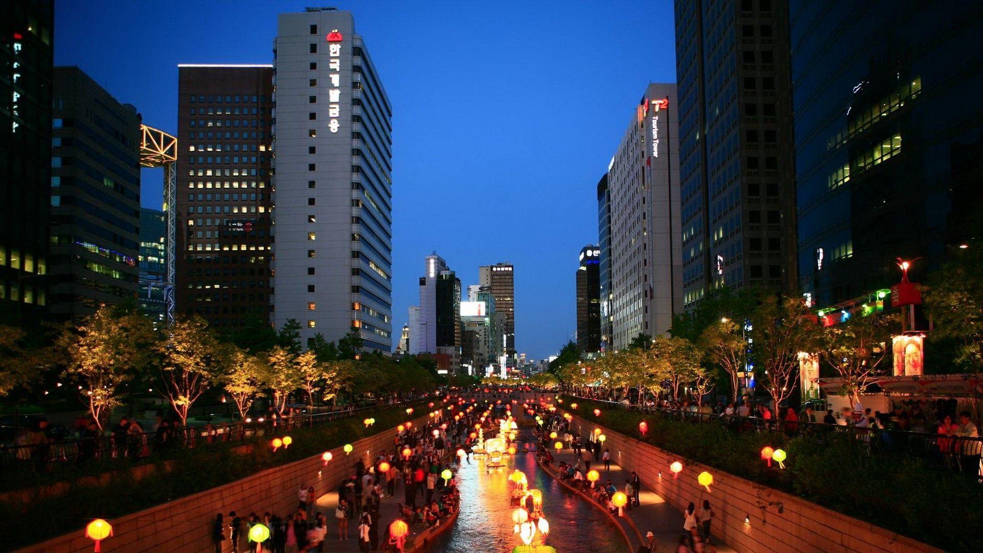 Korea City Wallpapers - Top Free Korea City Backgrounds - WallpaperAccess