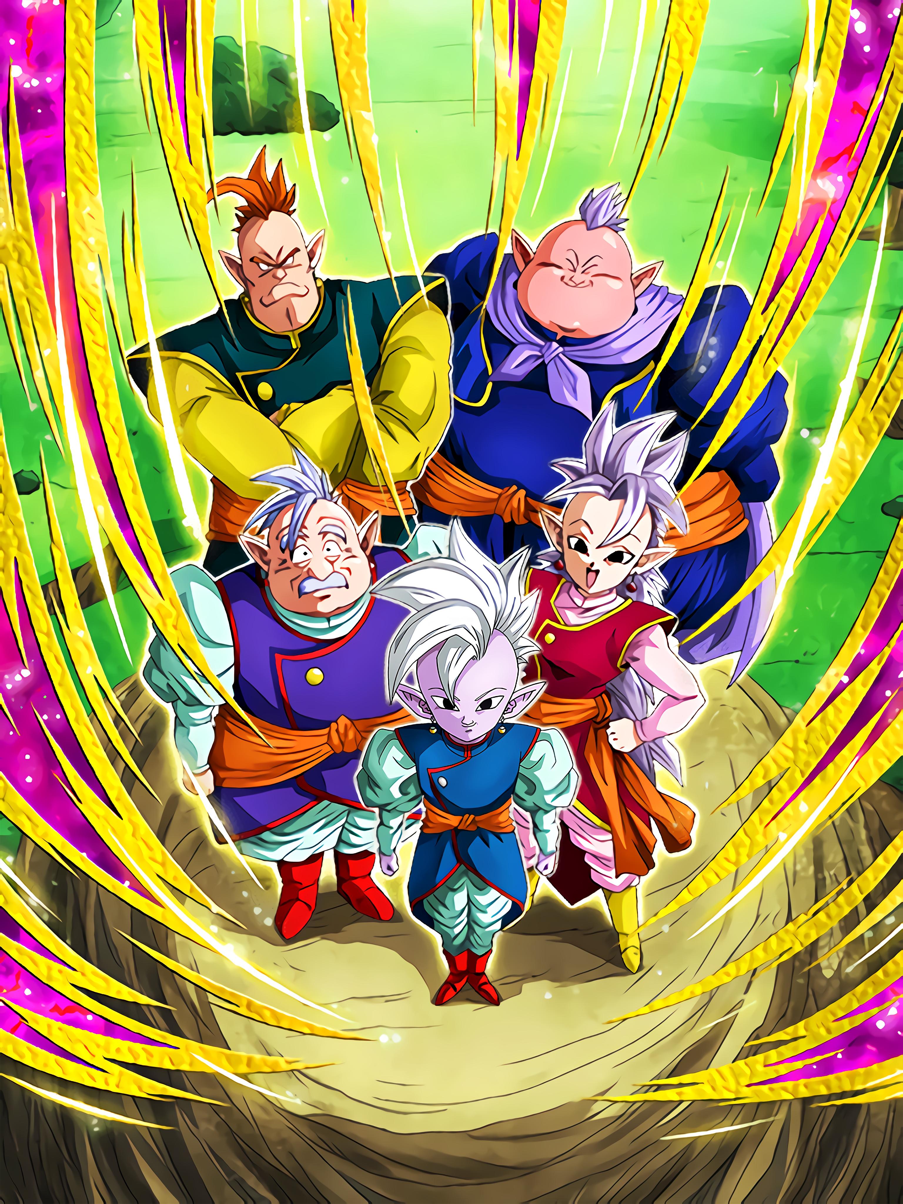 3072x4096 God Watching the Universe Supreme Kai Art (Dragon Ball Z Dokkan Battle)