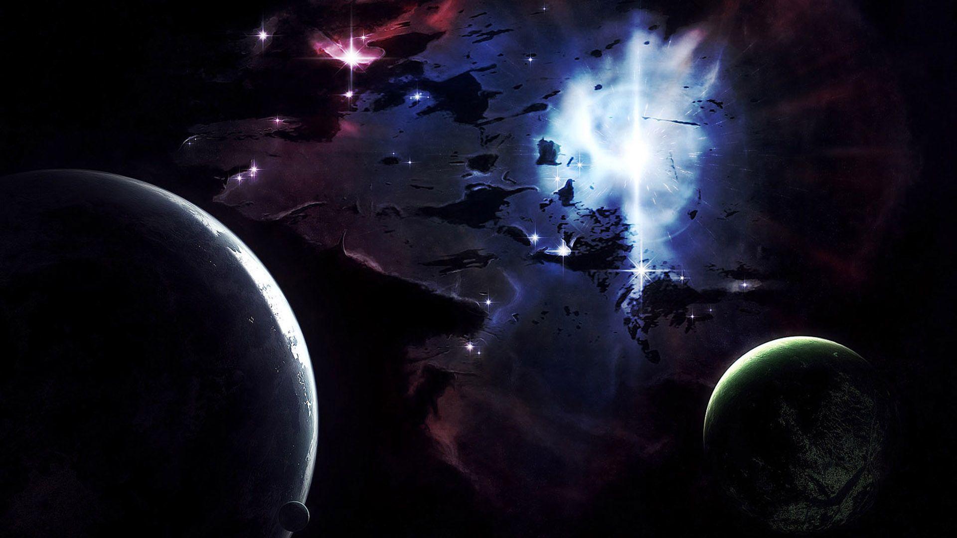1920x1080 Fantasy, wallpaper, background, space, photo, color, art. Wallpaper earth, Space iphone wallpaper, 1920x1200 wallpaper