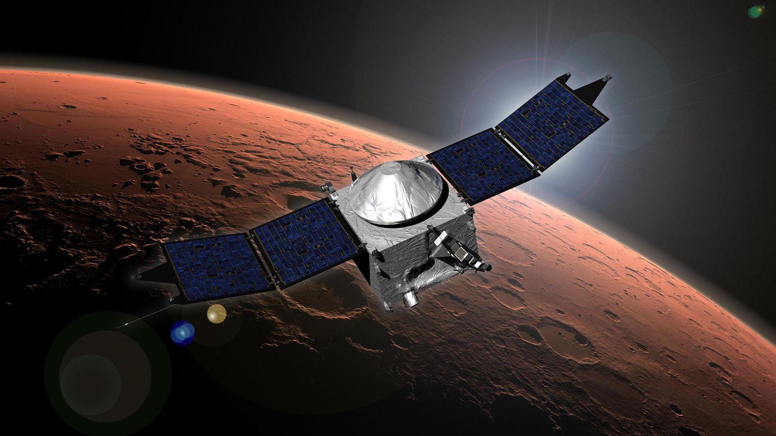 1600x900 The Sun Stole Part of Mars' Atmosphere, and NASA Was Watching