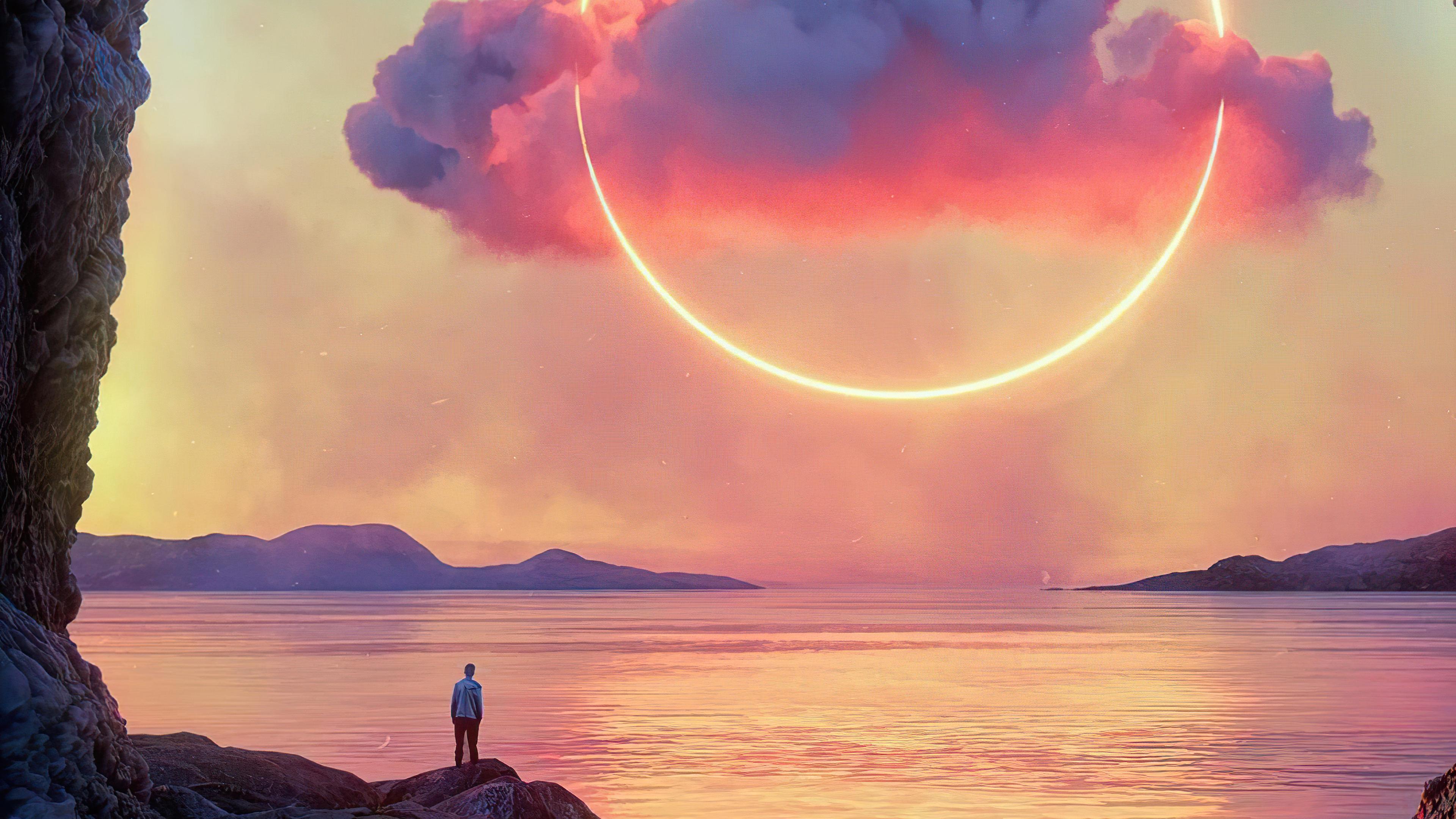 3840x2160 Wallpaper 4k Watching The Sunrise 4k Watching The Sunrise 4k wallpaper