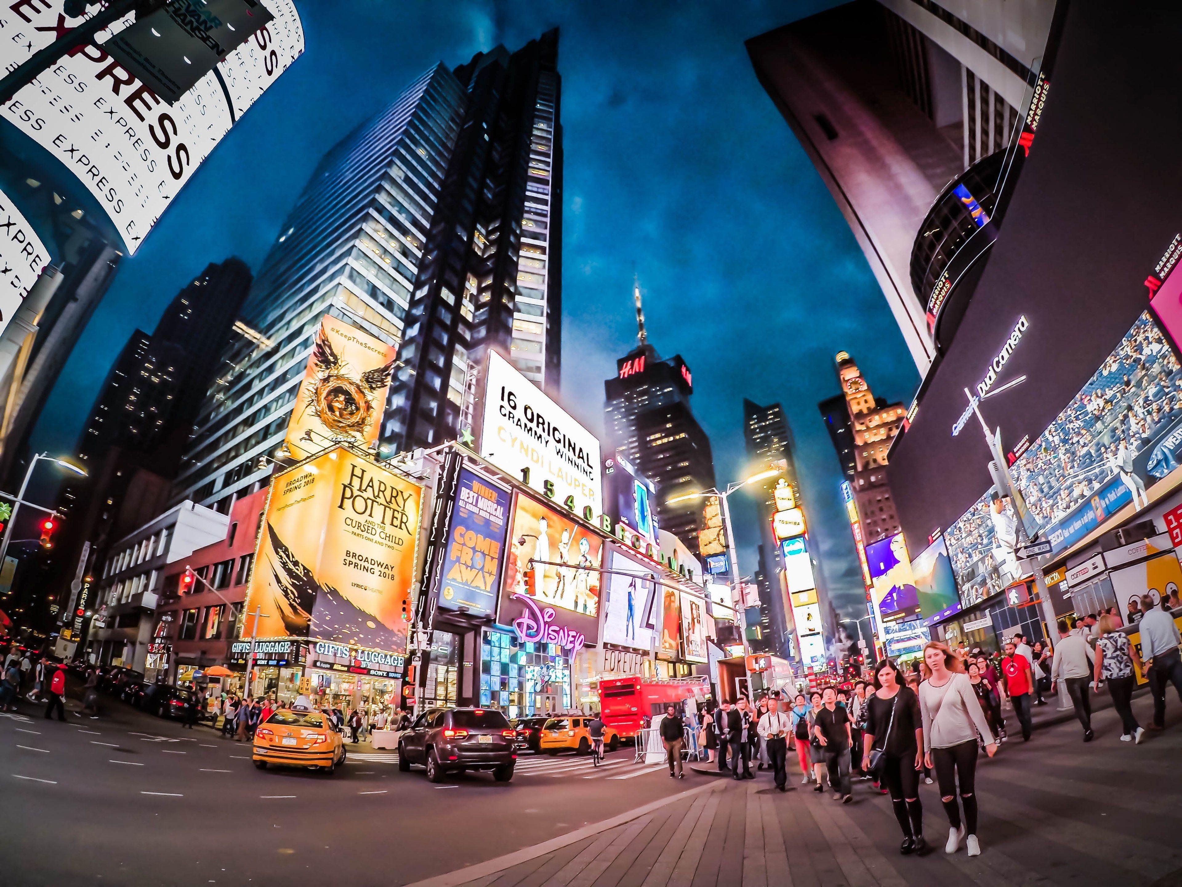Times Square 4K Wallpapers Top Free Times Square 4K Backgrounds 