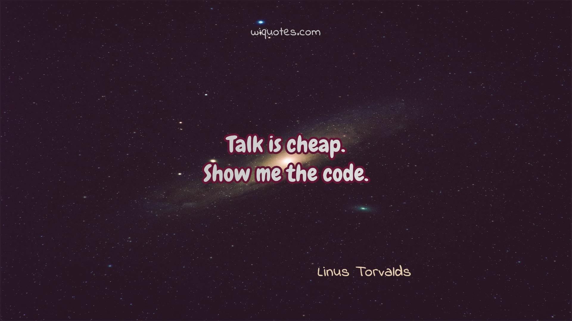 1920x1080 Humor Quote By Linus Torvalds