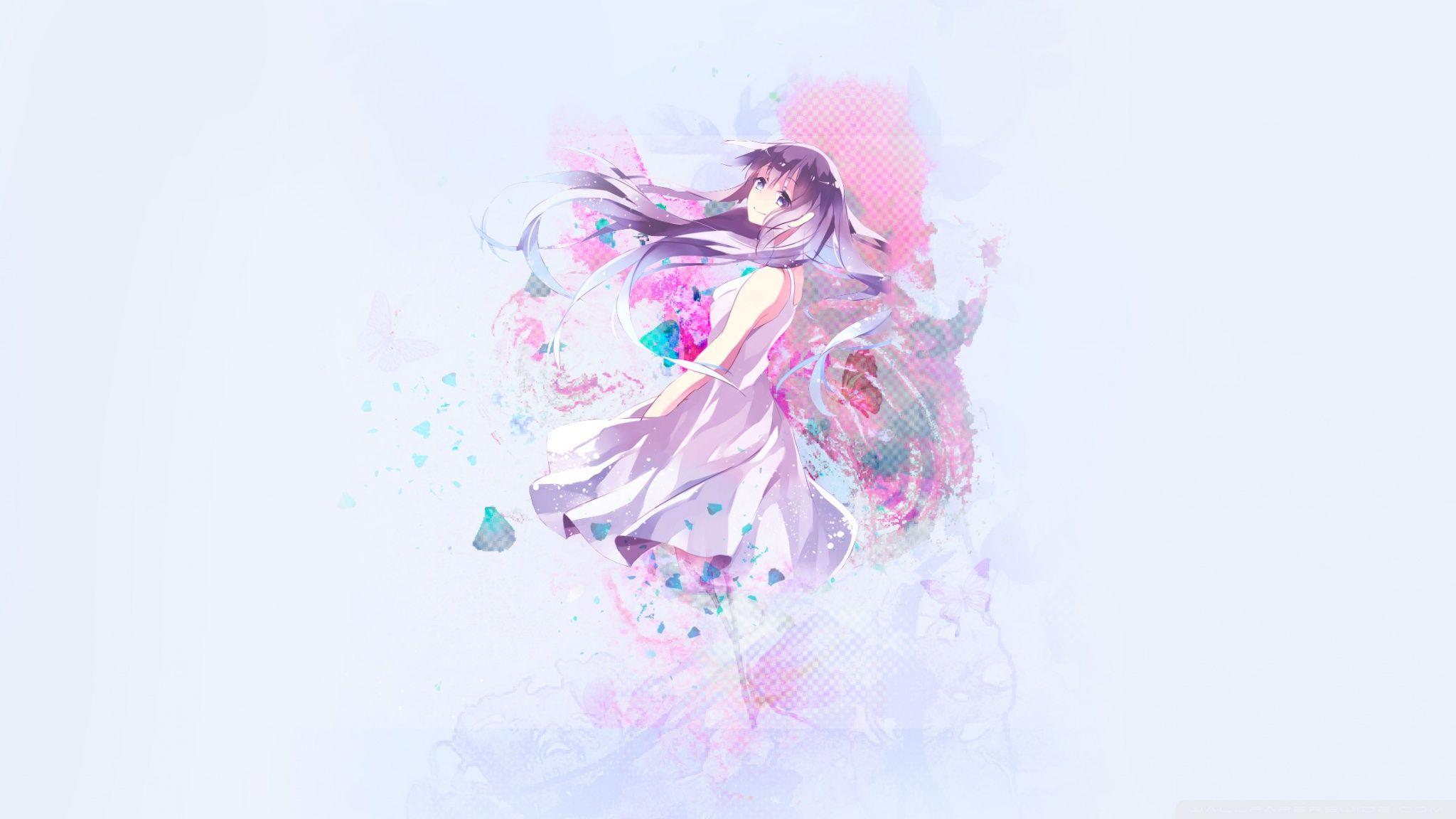 Pastel Retro Anime Aesthetic Desktop Wallpaper  Wallpaperforu